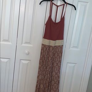 Charlotte Russe pink jumpsuit